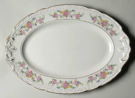 Natchez 13" Oval Serving Platter by Vogue