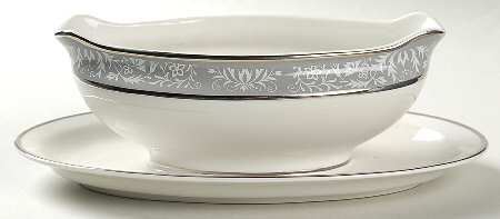 Prelude Gravy Boat with Attached Underplate