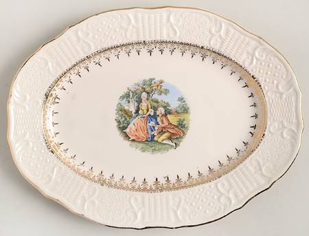 VOG7 11" Oval Serving Platter by Vogue