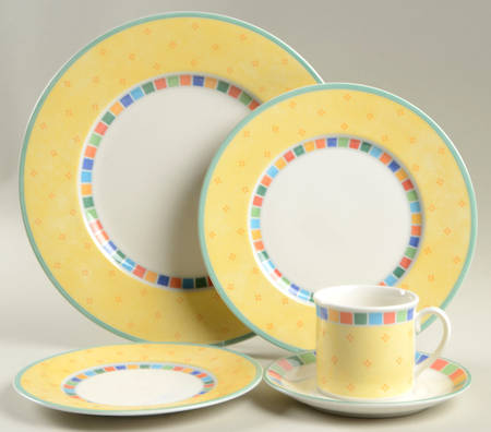 Twist Alea Limone 5 Piece Place Setting