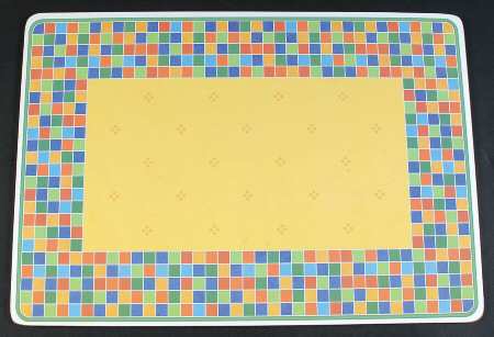 Twist Alea Limone Corkboard Placemat