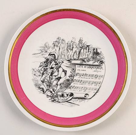 Opera Luncheon Plate
