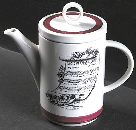 Opera Coffee Pot & Lid