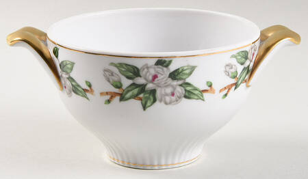 Camellia Sugar Bowl No Lid