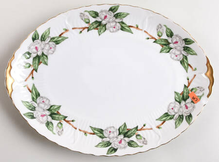 Camellia 12" Oval Serving Platter