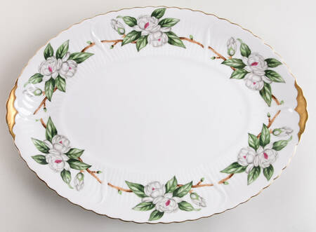 Camellia 16" Oval Serving Platter