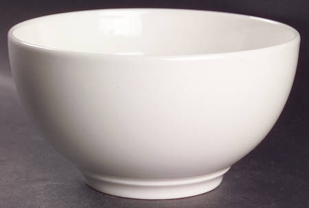 Chambord (White, Fine China) Rice Bowl