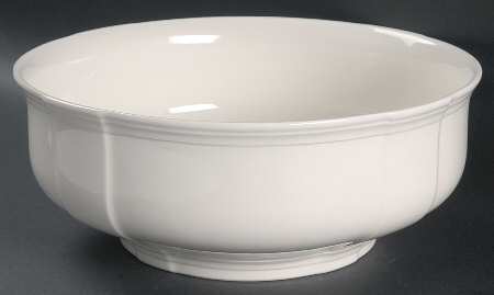 Chambord (White, Fine China) 9" Round Vegetable Bowl