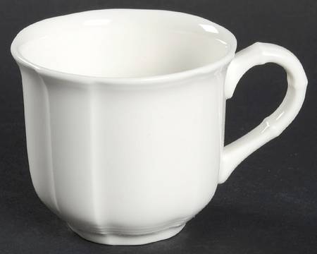 Chambord (White, Fine China) Flat Demitasse Cup