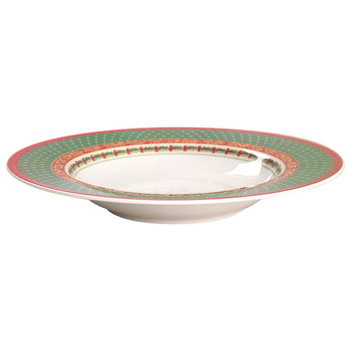 Festive Memories Large Rim Soup Bowl