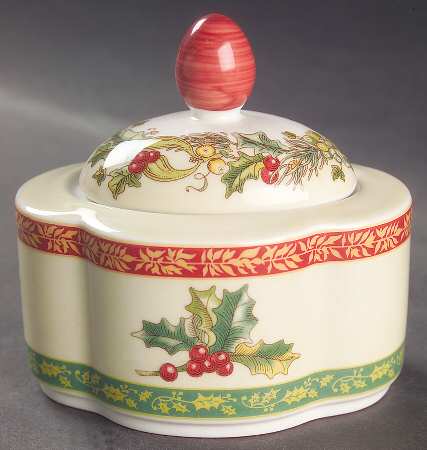 Festive Memories Sugar Bowl & Lid
