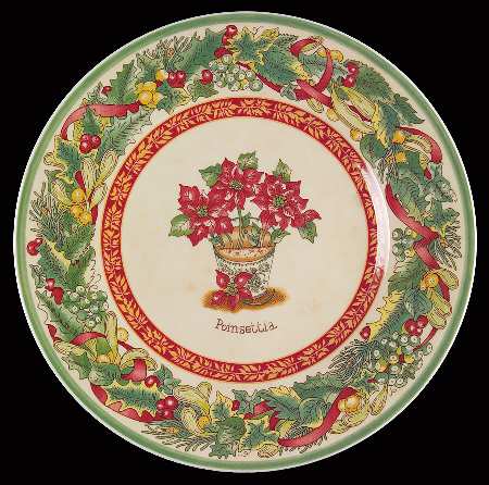 Festive Memories Accent Salad Plate