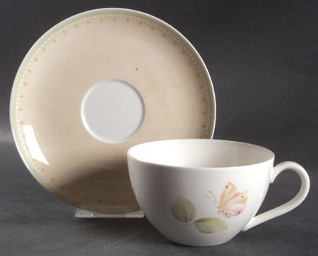 Florea Breakfast Cup & Cream Soup Saucer Set by Villeroy & Boch