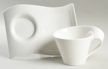 New Wave New Wave Caffe Cafe Au Laite Party Plate/Snack & Cup Set
