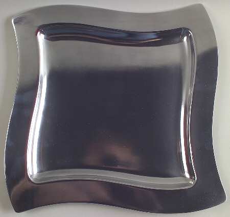 New Wave New Wave Caffe 13" Square Metal Platter