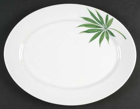 Bali 12" Oval Serving Platter