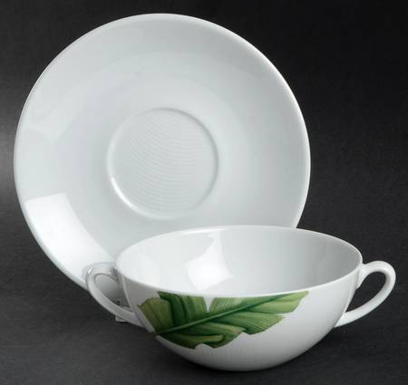 Bali Flat Cream Soup Bowl & Saucer Set