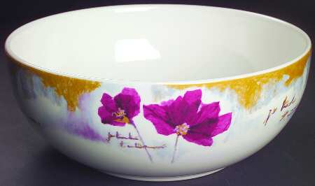 Lilac 10" Large Salad Serving Bowl