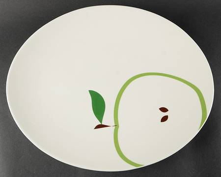 Pop Fruit 14" Oval Serving Platter