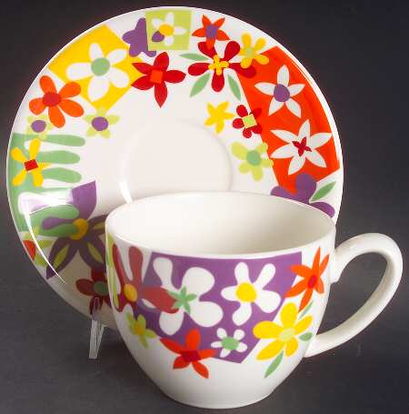 Puzzle Jumbo Cup & Saucer Set