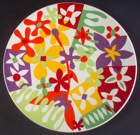Puzzle Salad/Dessert Plate