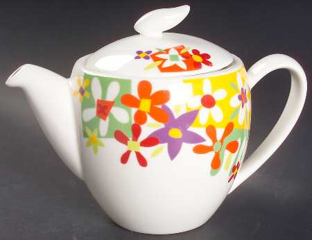 Puzzle Teapot & Lid