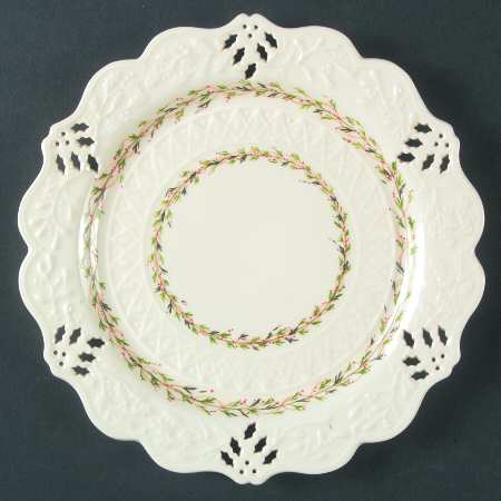 Classical Christmas Dessert Luncheon Plate