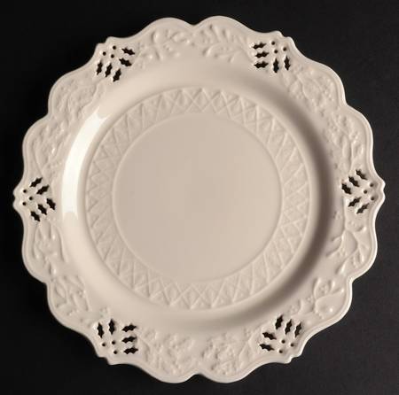 Classical Christmas Dessert Luncheon Plate