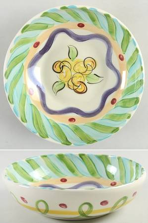 Razzle Dazzle 8" Round Vegetable Bowl
