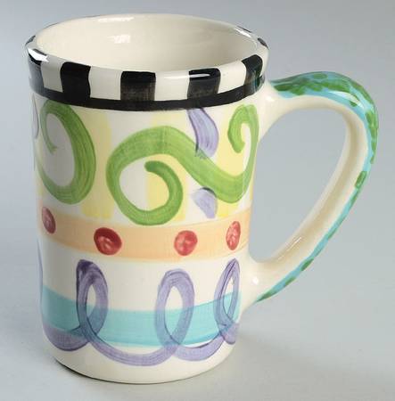 Razzle Dazzle Mocha Cup (No Saucer Made)