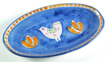 Campagna Chicken (Blue, Orange Dots) Relish