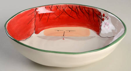 Old St Nick 8" Individual Pasta Bowl