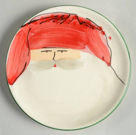 Old St Nick Bread & Butter/Canape Plate