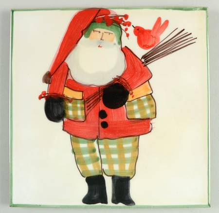 Old St Nick Trivet