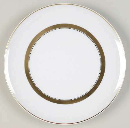 Domo Gold Salad Plate