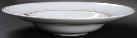 Domo Gold Large Rim Soup Bowl