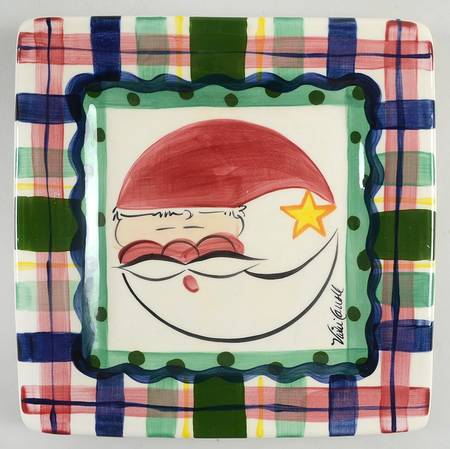 Tis the Season Square Salad Plate