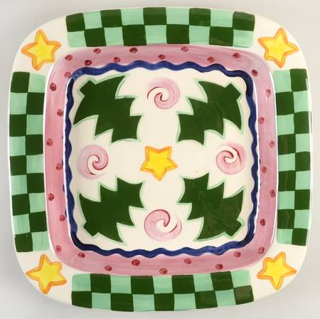 Tis the Season 15" Square Serving Platter