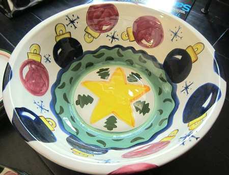 Tis the Season 12" Large Salad Serving Bowl