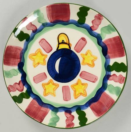 Tis the Season Dinner Plate