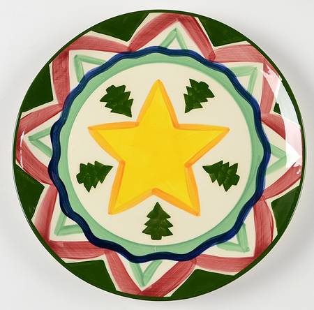 Tis the Season Dinner Plate