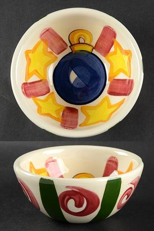 Tis the Season Coupe Cereal Bowl