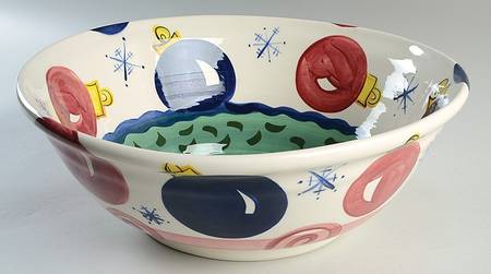 Tis the Season 14" Large Salad Serving Bowl