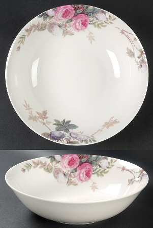 Brompton Rose 9" Round Vegetable Bowl