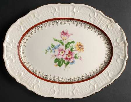 VOG131 13" Oval Serving Platter