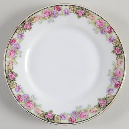 222 (Floral Edge) Bread & Butter Plate