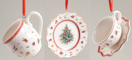 Toy's Delight (3 Pc) Ornament Set (CS, Mug, Plate) by Villeroy & Boch