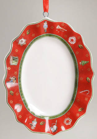 Toy's Delight Platter Shape Ornament