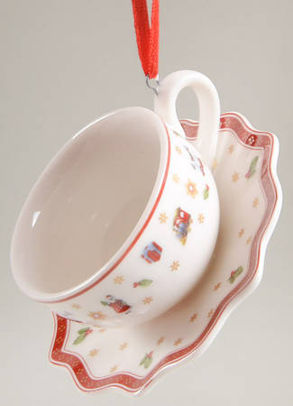 Toy's Delight Cup & Saucer Ornament