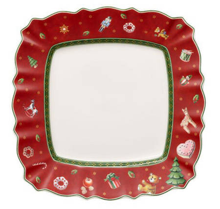 Toy's Delight Square Salad Plate